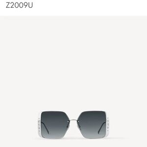 NWOT Louis Vuttion Unisex Sunglasses-Silver & Gray